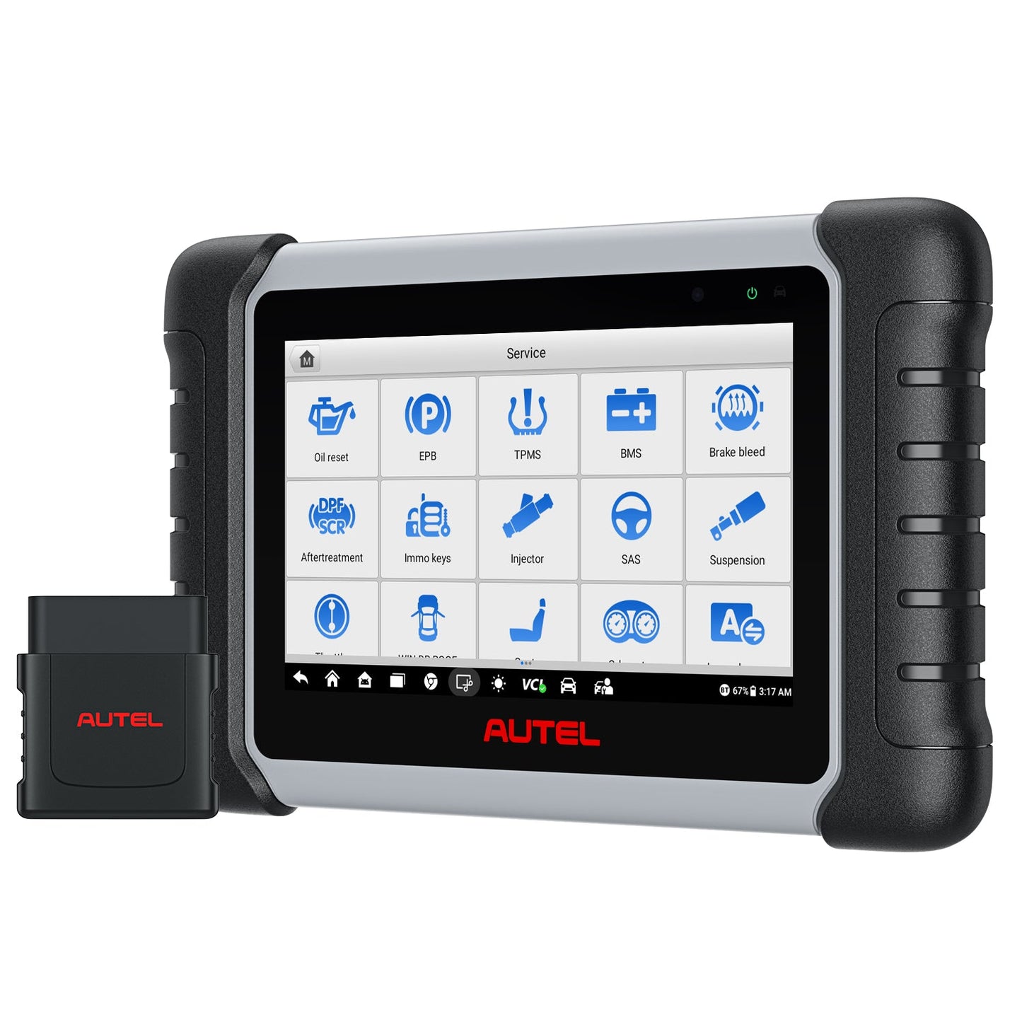 Autel MaxiPRO MP808BT PRO priedai ir OBD laidas
