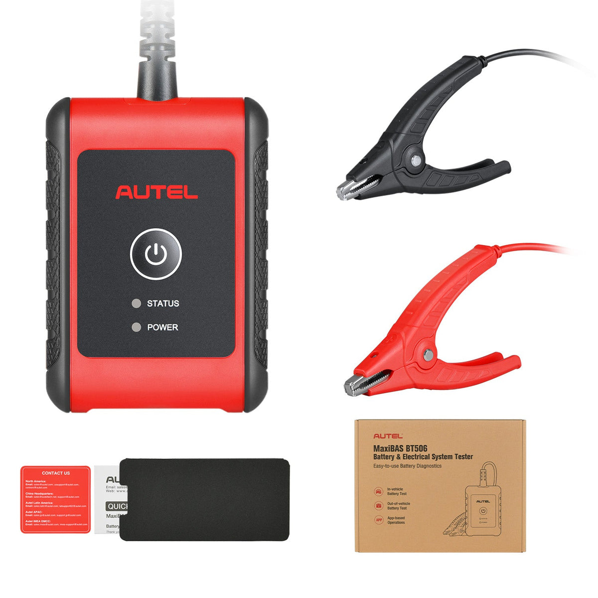 Autel BT506 test results display