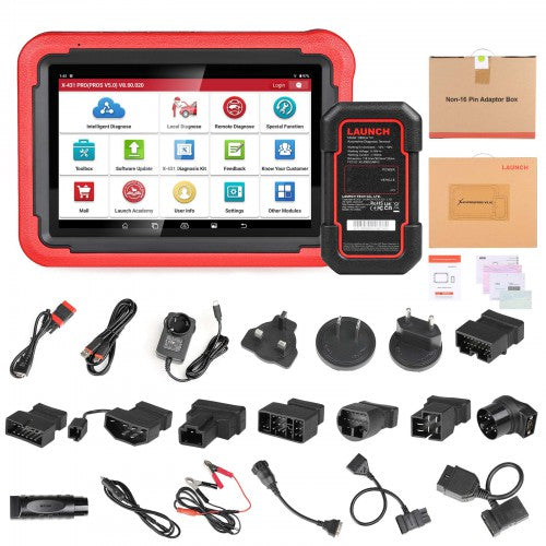Launch diagnostic equipment