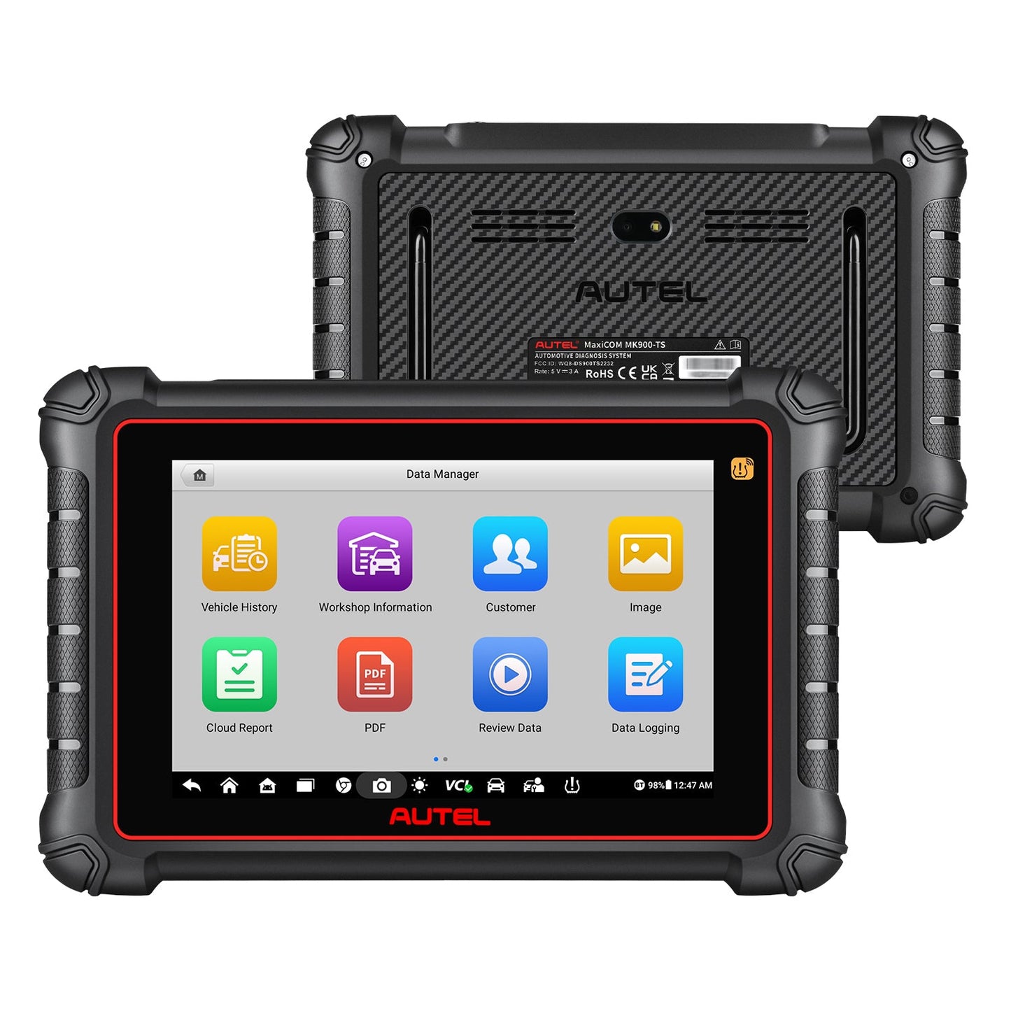 Autel MaxiCOM MK900TS service functions