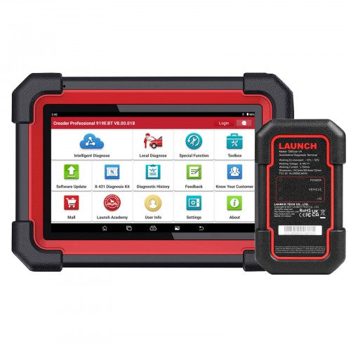 Launch CRP919E BT with Bluetooth VCI adapter