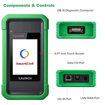 SmartLink C V2 components and ports