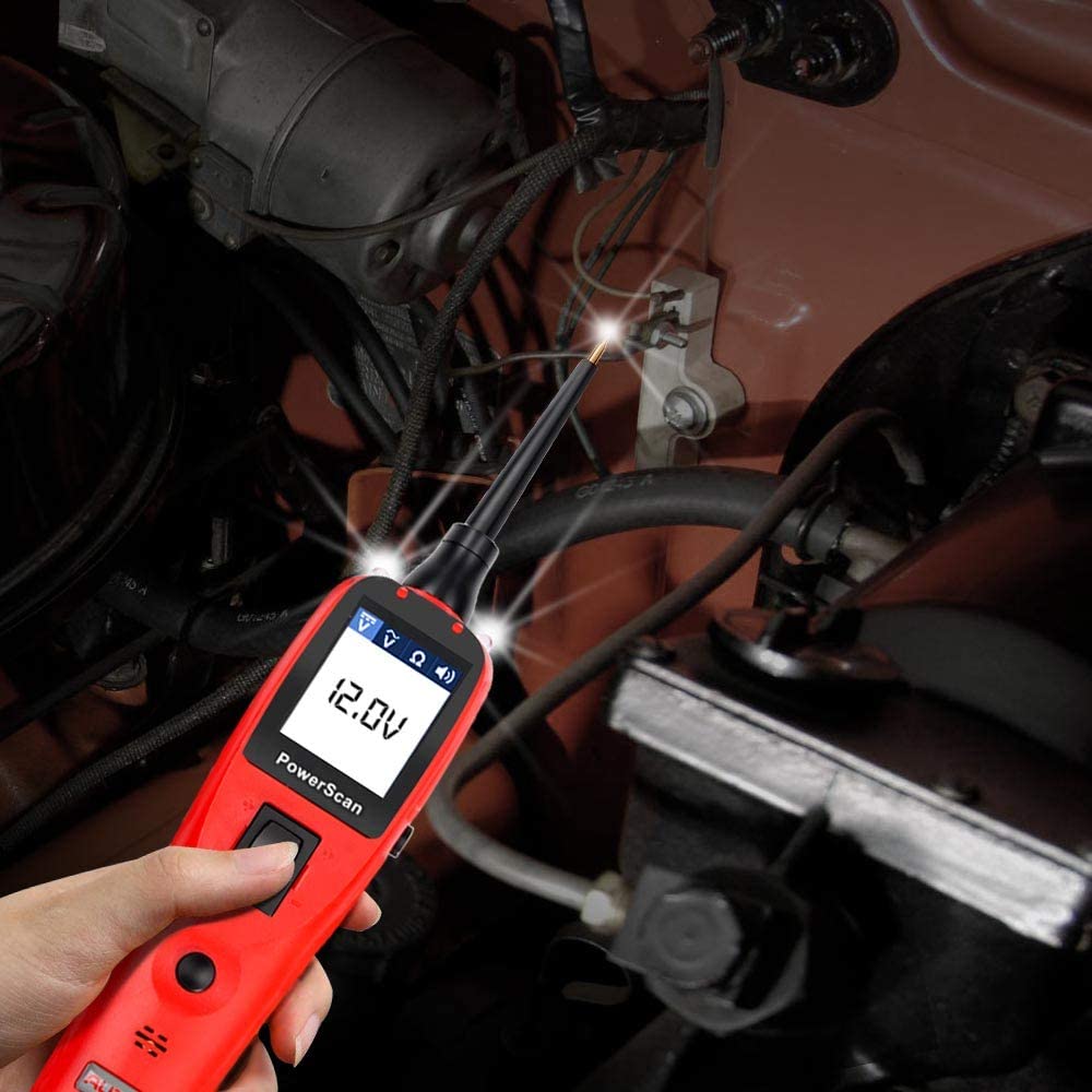 Autel PowerScan PS100 komplektas su priedais