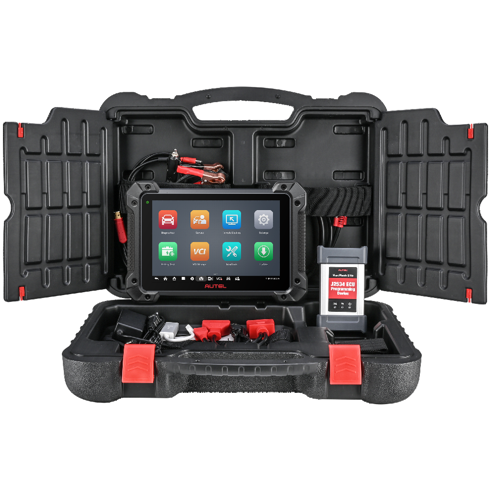 Autel MaxiCOM MK908 Pro II unboxing view