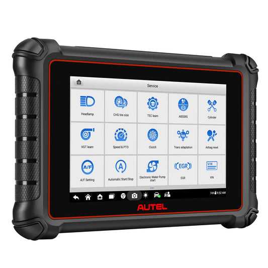 Autel MP900 screen and interface