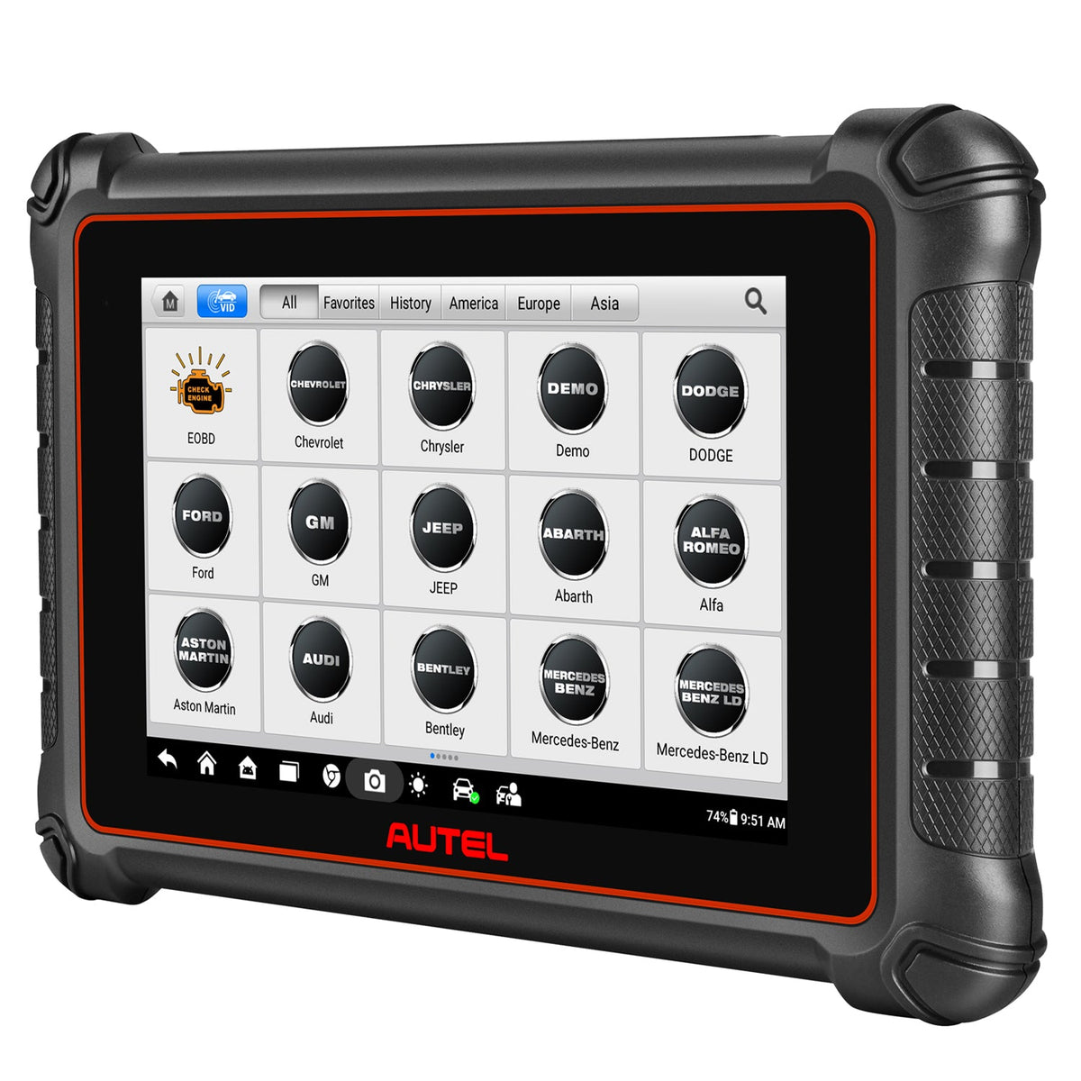 Autel MP900 in use
