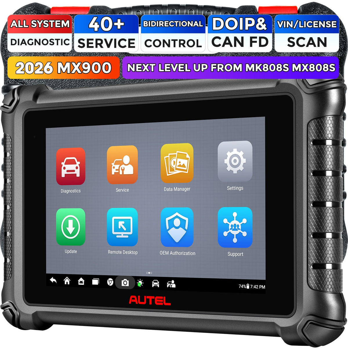 Autel MaxiCheck MX900 all-system diagnostic tablet