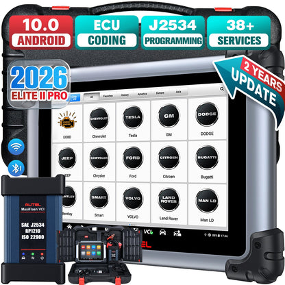 Autel MaxiSYS Elite II Pro tablet with VCI